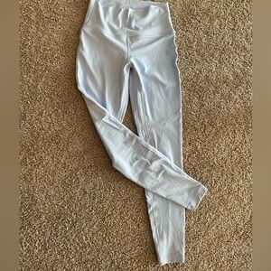 Lululemon high rise align pant 28” light blue (like new!)